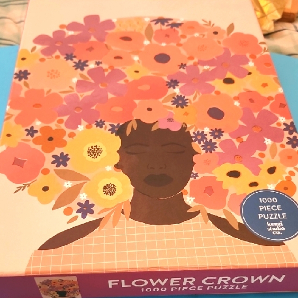 NEW Flower Crown 1000 Piece Puzzle